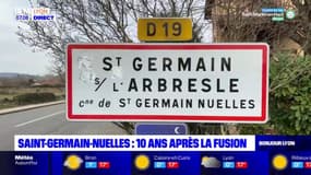 Rhône: bilan de la fusion entre Saint-Germain-sur-l'Arbresle et Nuelles