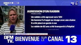 Agression dans les Hauts-de-Seine: le rabbin de 62 ans, a été frappé par un homme de passage de nationalité allemande