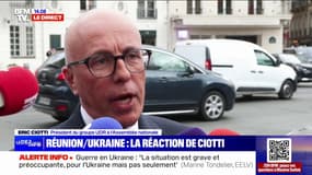 Réunion sur la guerre en Ukraine à l'Élysée: Éric Ciotti souligne "la nécessité de rebâtir une défense française puissante autonome, indépendante"