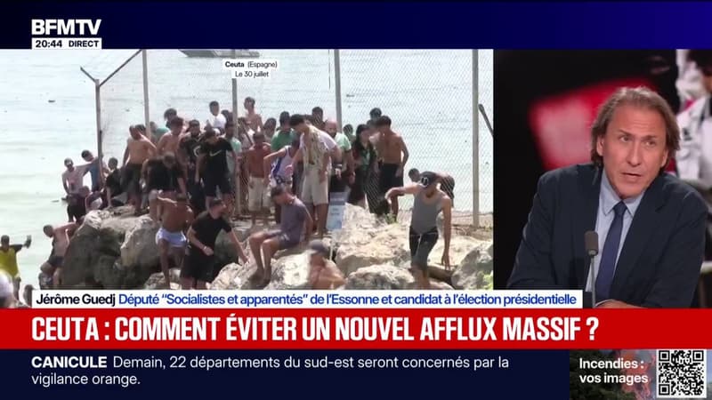 Crise migratoire à Ceuta: “L’idée que c’est un “el dorado” qui permet de rentrer en Europe est fausse”, estime Jérôme Guedj, député “Socialistes et apparentés” de l’Essonne