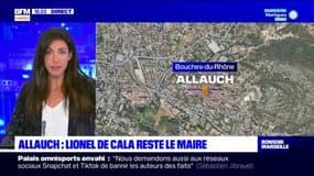 Marseille: le maire d'Allauch Lionel de Cala reste en place