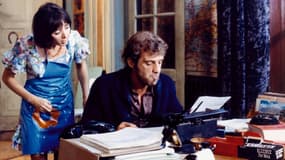 Monique Tarbès et Jean-Paul Belmondo dans "Le Magnifique" en 1973. 