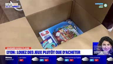 Lyon: louez des jeux plutôt que d'acheter