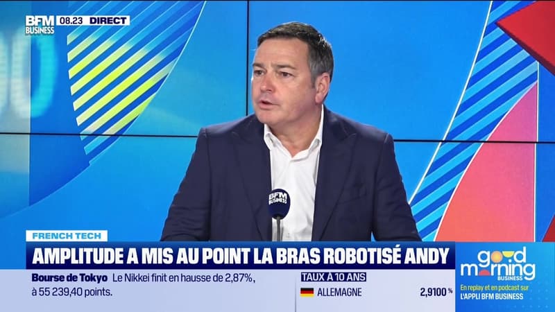 French Tech : Amplitude a mis au point le bras robotisé Andy - 18/03