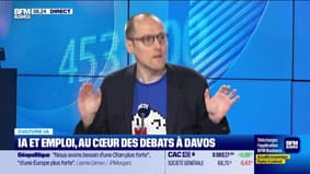 Culture IA : IA et emploi, au cœur des débats à Davos, par Anthony Morel - 22/01