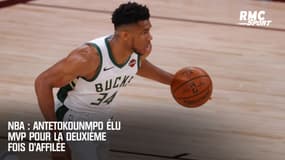 NBA : Antetokounmpo élu MVP pour la deuxième fois d’affilée
