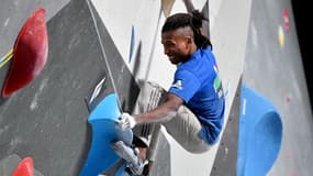 Mickael Bassa lors des Mondiaux 2019