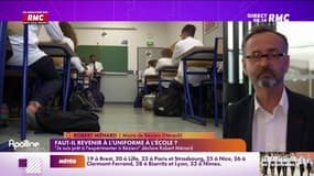Robert Ménard sur l’uniforme: “s'ils sont avec tous le même pull, ça règle tout un tas de problèmes !” 