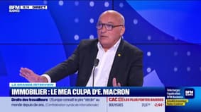 Loïc Cantin réagit au mea-culpa d'Emmanuel Macron sur l'immobilier: "Enfin une prise de conscience"