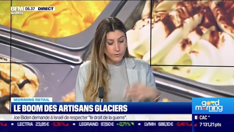 Morning Retail : Le boom des artisans glaciers, par Eva Jacquot - 12/10