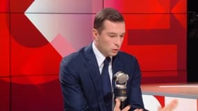 Jordan Bardella le président du RN sur RMC et BFMTV le 14 octobre 2024
