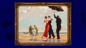 L'œuvre de Banksy, baptisé "Crude Oil (Vettriano)", a été vendu ce mardi pour plus de 5 millions d'euros.