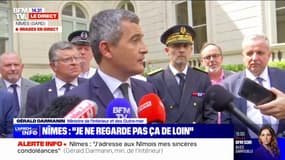 Gérald Darmanin a implanté une deuxième unité de CRS8 à Nîmes pour que "la République soit là 24h/24 et pas les dealers"