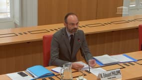 Edouard Philippe à l'Assemblée nationale, le 1er avril 2020.