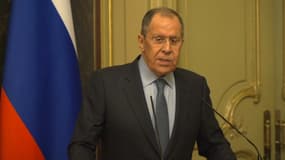 Sergueï Lavrov, ministre des Affaires étrangères russe, le 26 avril 2022. 