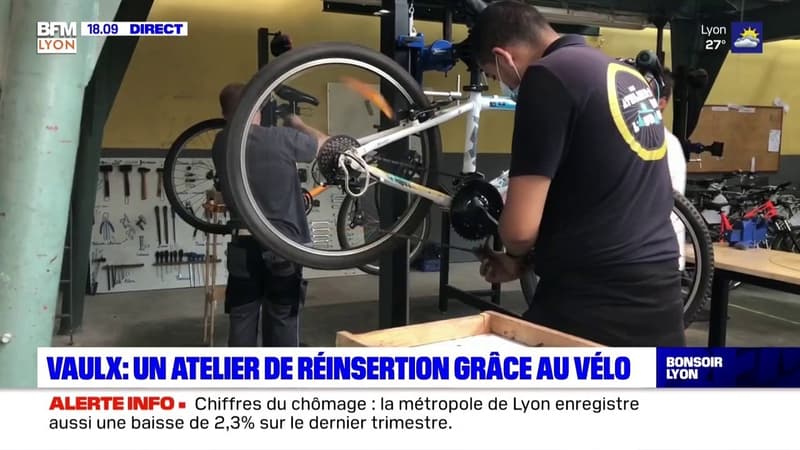 Vaulx-en-Velin : un atelier de réinsertion grâce au vélo