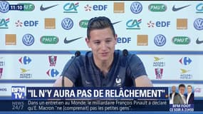Face au Danemark, "il n'y aura pas de relâchement", assure Florian Thauvin