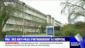 L'irruption de manifestants anti-pass à l'hôpital de Pau a "choqué" le personnel, selon son directeur