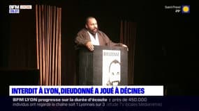 Interdit à Lyon, Dieudonné s'est finalement produit à Décines-Charpieu