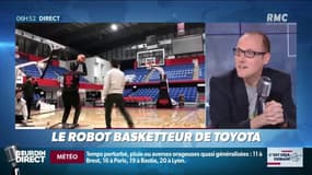 Anthony Morel:  un robot basketteur meilleur que Stephen Curry ?
