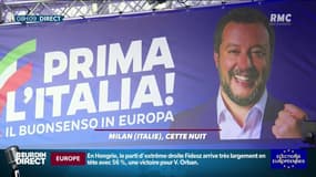 Européennes en Italie: une victoire attendue de l'extrême droite qui renforce Matteo Salvini 