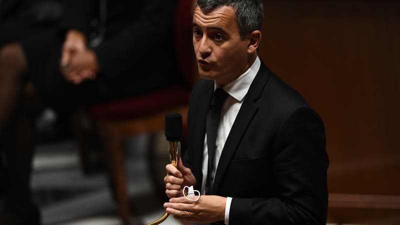 Gérald Darmanin, le 6 octobre 2020 à l'Assemblée nationale.