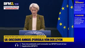 L'accord avec Donald Trump permet d'éviter le "chaos" de la guerre commerciale, martèle Ursula von der Leyen