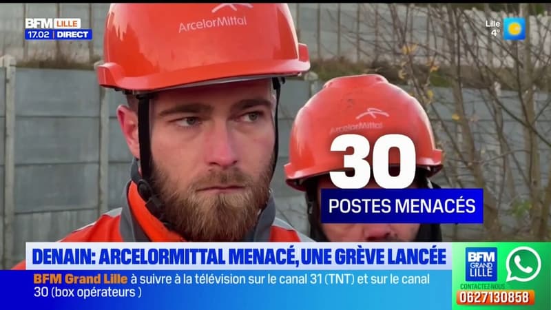 Denain: lancement d'une grève après l'annonce du possible arrêt d'ArcelorMittal