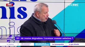 53% des routes dégradées, l'écotaxe comme solution ? L'avis de Périco Légasse