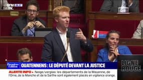 Affaire Quatennens: le député insoumis devant la justice ce mardi matin