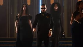 Le rappeur SCH dans le clip de son titre "Cannelloni", sorti le 16 mai 2024.