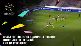 Braga : Le but pleine lucarne de Trincao (futur joueur du Barça) en Liga portugaise