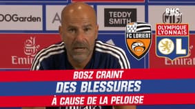 Lorient - OL : Pelouse abîmée, Bosz a "envie de jouer" mais craint des blessures 