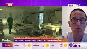 Urgences : "Il n'y a aucune mesure structurelle qui a été prise par les ministres", alerte le docteur Marc Noizet