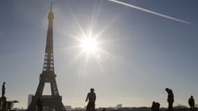 Soleil à la Tour Eiffel