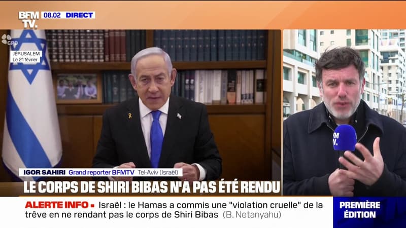 Benjamin Netanyahu affirme que le Hamas a commis une 