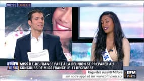 Miss Île-de-France part à la Réunion pour se préparer au concours miss France