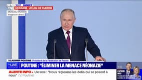 Vladimir Poutine à propos de l'Ukraine: "Des actions terroristes ont été commises par les néonazis"