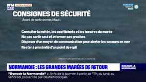 Normandie: les grandes marées font leur retour à partir de mardi