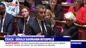 Gérald Darmanin sur le crack à Paris: "Depuis le 1er janvier, il y a eu 584 personnes interpellées"