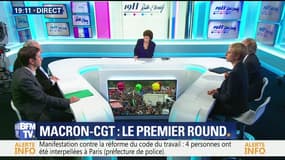 Macron-CGT: qui a gagné le premier round ?
