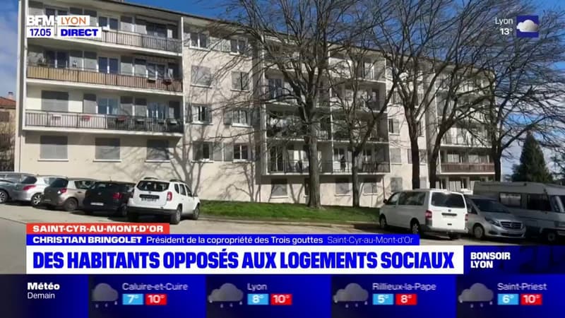 Saint-Cyr-au-Mont-d'Or: des habitants opposés aux logements sociaux