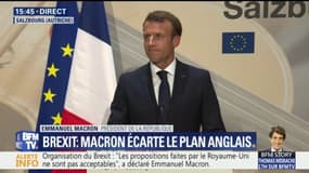 "L'Europe n'est pas un menu à la carte" explique Macron faisant référence aux pays qui refusent d'accueillir plus de migrants