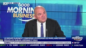 Ce lundi 12 octobre, Stéphane Boujnah, PDG d'Euronext, est revenu sur le rachat de la Bourse de Milan par Euronext, dans l'émission Good Morning Business présentée par Sandra Gandoin, Christophe Jakubyszyn [et Hedwige Chevrillon]. Good Morning Business est à voir ou écouter du lundi au vendredi sur BFM Business.


Dans "Good morning business", Christophe Jakubyszyn, Sandra Gandoin et les journalistes de BFM Business (Nicolas Doze, Hedwige Chevrillon, Jean-Marc Daniel, Anthony Morel...) décryptent et analysent l'actualité économique, financière et internationale. Entrepreneurs, grands patrons, économistes et autres acteurs du monde du business... Ne ratez pas les interviews de la seule matinale économique de France, en télé et en radio.


BFM Business est la 1ère chaîne française d'information économique et financière en continu, avec des interviews exclusives de patrons, d'entrepreneurs, de politiques, d'experts et d'économistes afin de couvrir l'ensemble de l'actualité française et internationale. BFM Business vous propose aussi des conseils pour vos finances par des personnalités de référence dans les domaines du patrimoine, de l'immobilier ou des marchés financiers. Retrouvez tous les jours : Christophe Jakubyszyn, Faïza Garel-Younsi, Nicolas Doze, Hedwige Chevrillon, Jean-Marc Daniel, Anthony Morel, Guillaume Sommerer, Cédric Decoeur, Karine Vergniol, Grégoire Favet, Sébastien Couasnon, Emmanuel Lechypre, Benaouda Abdeddaïm, Stéphanie Coleau... BFM Business est disponible sur votre box (SFR : canal 46 / Orange : canal 228 / Bouygues : canal 242 / Canal : canal 108) ainsi qu'en direct et replay  sur l'application BFM Business et le site : www.bfmbusiness.fr.