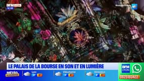 Lyon: un son et lumière depuis le 7 décembre au palais de la Bourse