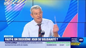 Nicolas Doze face à Jean-Marc Daniel : Faut-il un deuxième jour de solidarité ? - 29/10
