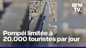 L'Italie décide de limiter le nombre de visiteurs quotidiens à Pompéi pour lutter contre le surtourisme 