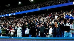 Les supporters du PSG au Parc des Princes