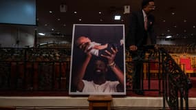 Une photo de Tyre Nichols, un Afro-américain passé à tabac par des policiers à Memphis en janvier 2023