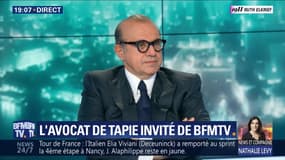 Relaxe de Bernard Tapie: son avocat décrit "une grande émotion" chez son client